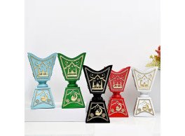 1قطعة حامل بخور بتصميم معماري إسلامي