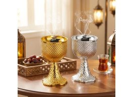 حامل بخور أنيق من الحديد الزهر