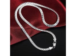 سلسلة 20 إنش من الفضة الإسترليني عيار 925