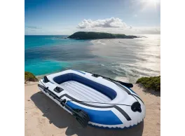 عبوة قارب صيد قابل للنفخ محمول